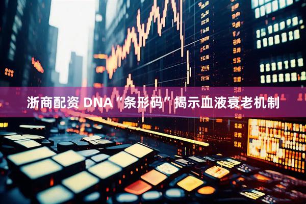 浙商配资 DNA“条形码”揭示血液衰老机制