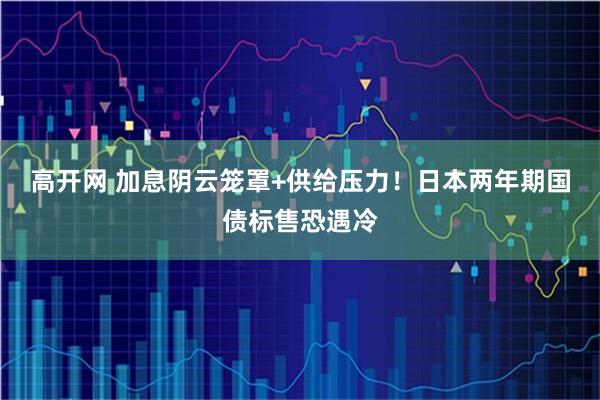 高开网 加息阴云笼罩+供给压力!日本两年期国债标售恐遇冷